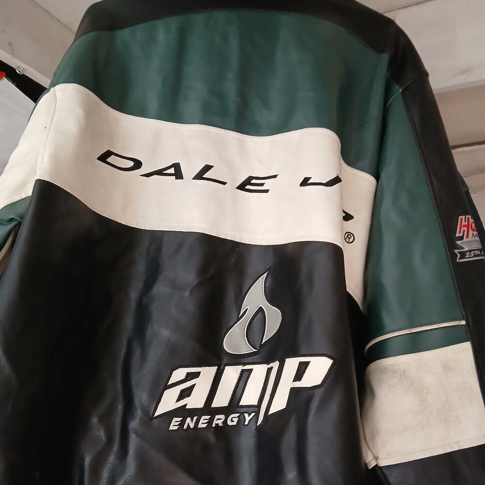 Authentic Vintage Dale Earnhardt Jr Leather Riding Jacket